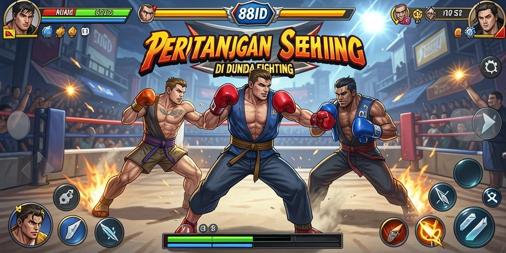 Tampilan pertarungan intens dalam <strong>88ID</strong> yang memikat dan mendebarkan.