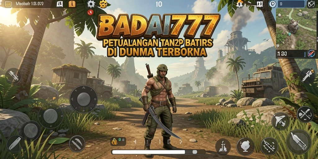 Tampilan gameplay BADAI777 dalam dunia terbuka yang luas dan menakjubkan.