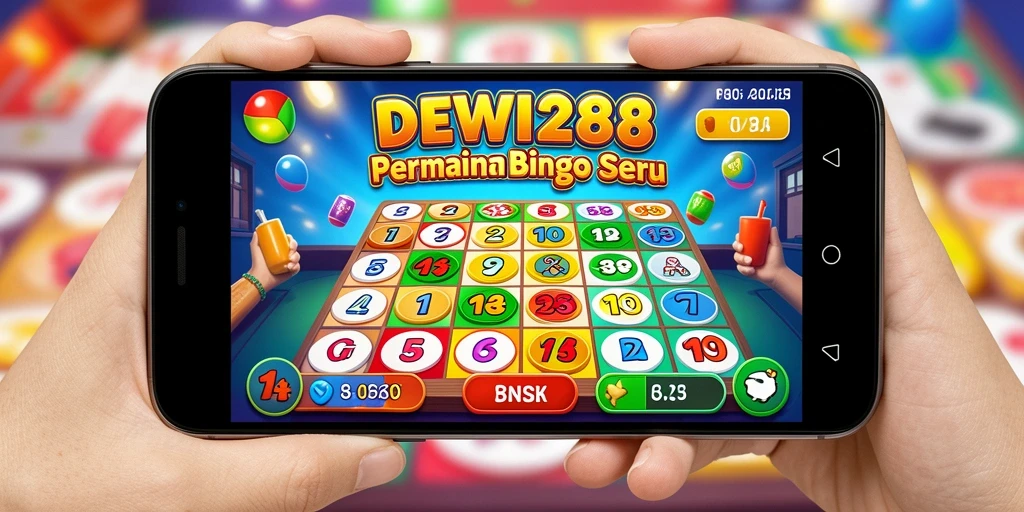 Tampilan gameplay seru dari DEWI288 saat bermain Bingo.