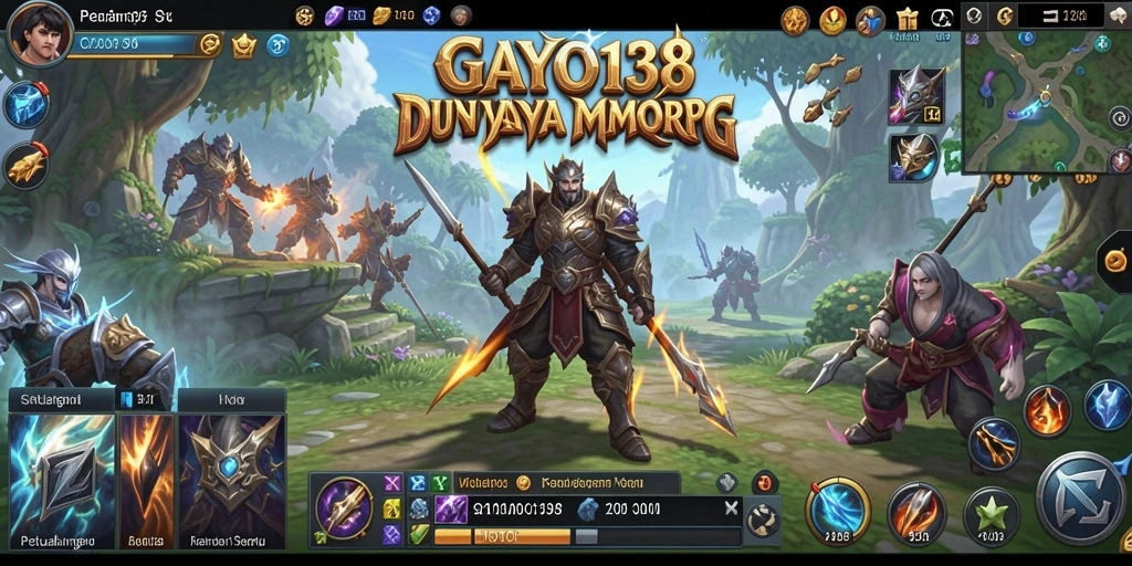 Screenshot GAYO138 menampilkan aksi gameplay mendebarkan dalam dunia MMORPG.