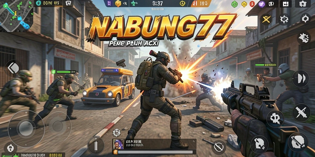 Tangkapan layar gameplay menarik dari NABUNG77 dengan aksi seru.