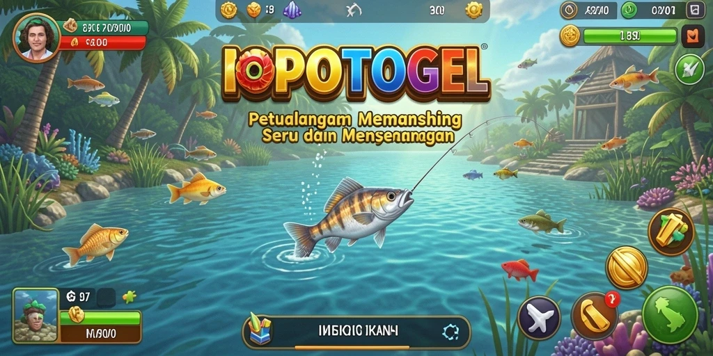 Gameplay Fishing yang seru dan menarik dalam POPOTOGEL.