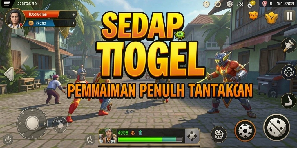 Screenshot utama SEDAPTOGEL memperlihatkan gameplay simulasi yang mendebarkan.