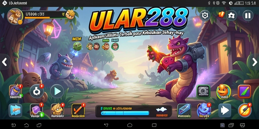 Screenshot ULAR288 menampilkan antarmuka pengguna yang intuitif dan fitur pengingat.